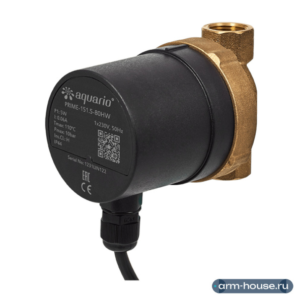 Насос для ГВС AQUARIO PRIME 15-1.5-80HW