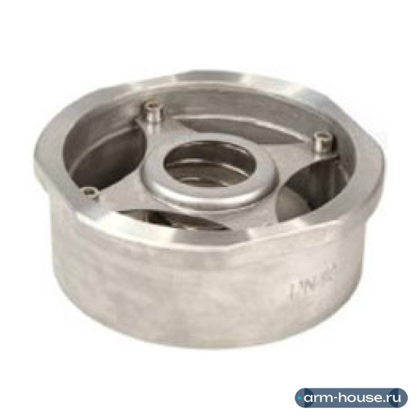 Клапан обратный осевой межфланцевый Tecofi CA6469 DN20 PN40, нерж. сталь