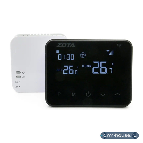 Термостат комнатный беспроводной ZOTA ZT-20W Wi-Fi
