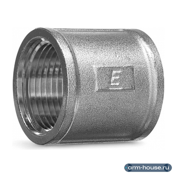 Муфта равнопроходная ВВ ELSEN, 3/4", TIN латунь