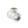 Тройник переходной 1" х 3/4" х 1" ВР-ВР-ВР, никелированный Alato