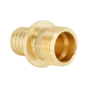 Переходник НР РЕХАУ RAUTITAN MX, 50-R 1 1/2", DZR латунь, (MX)