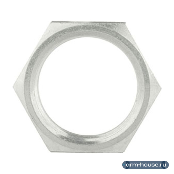 Гайка стопорная В ELSEN TIN PLATED, 1", латунь, без фланца