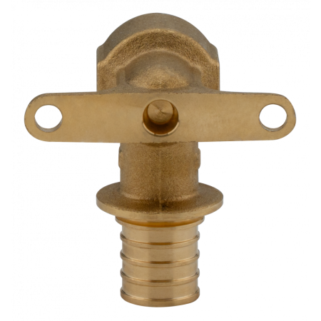 Угольник настенный латунный 20 x 1/2" Alato