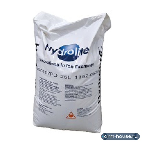Катионит WATERSTRYHydrolite ZGC107FD (1 мешок 25л).