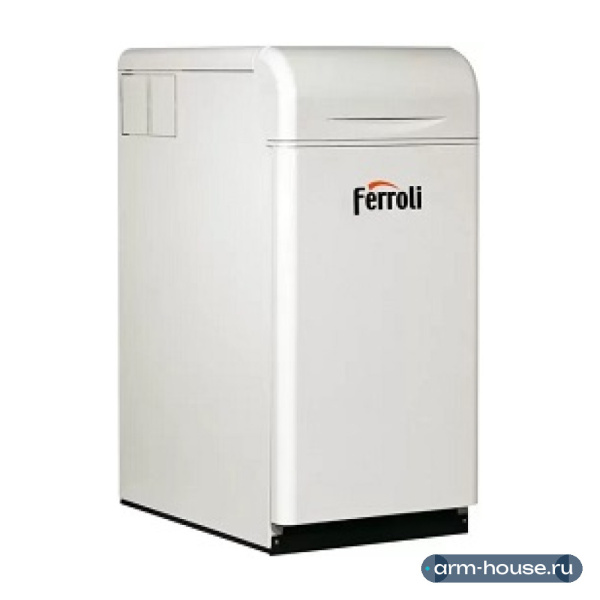 Котёл газовый напольный Ferroli PEGASUS 56, мощность 56 кВт, одноконтурный, открытая камера