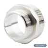 Ниппель переходной 2" х 1 1/2" , НР-НР, никелированный Alato