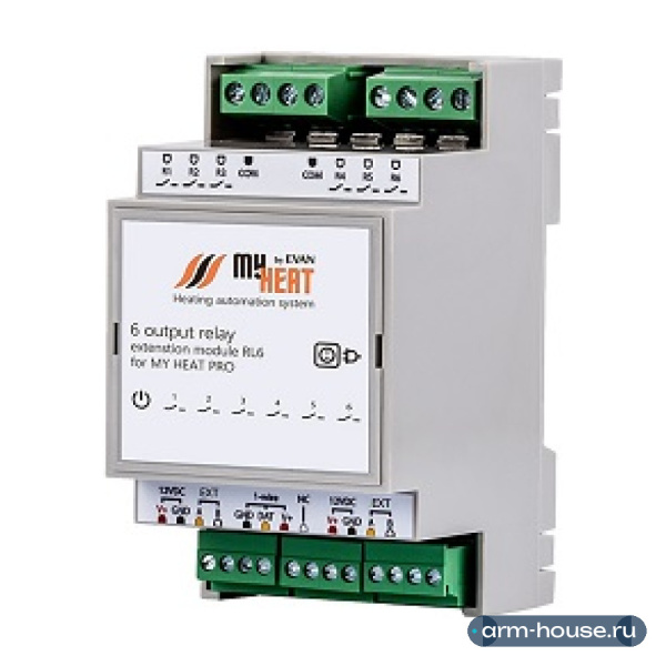 Релейный блок расширения MyHeat RL6