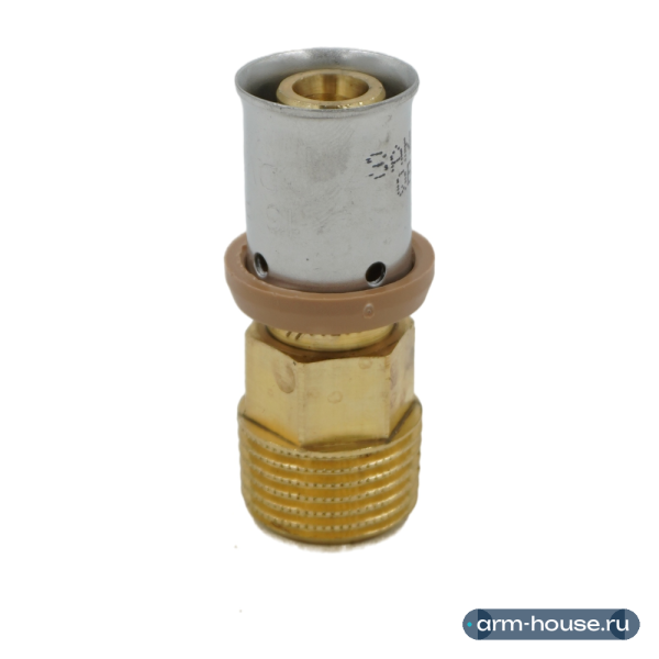 Муфта переходная SANHA 3fit-Press 25270G, 16x2,0-1/2", ВР