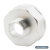 Переходник 1 1/2" х 3/4" ВР-НР, никелированный Alato