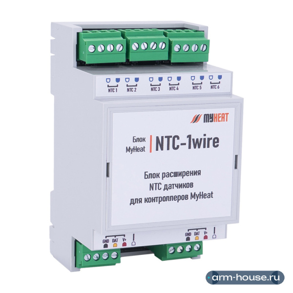 Блок расширения MyHeat NTC-1wire