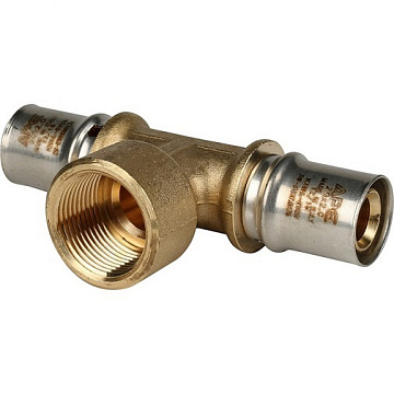 Тройник пресс Stout 20x3/4" ВР с внутренней резьбой (SFP-0007-003420)