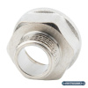Переходник 1/2" х 3/8" ВР-НР, никелированный Alato