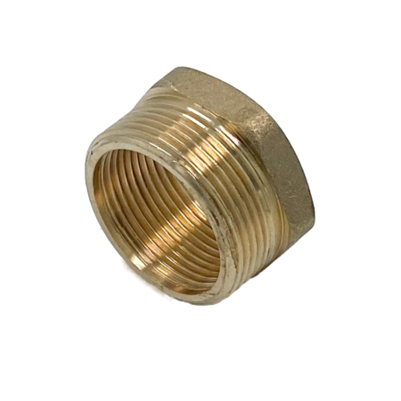 Футорка НВ ELSEN Metalit, 1 1/2"х1 1/4", латунь